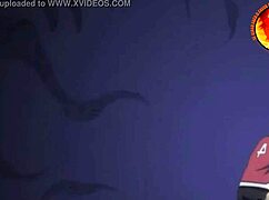 Watch that old milf scream with alien monster in anime!