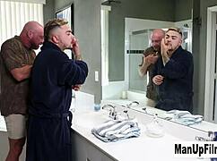 my girlfriend drives me crazy watching ray boogie and killion knox with monster cocks in gay fetish handjob for manupfilms