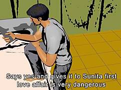 Devar Dominates Bhabhi in Wild 3D Cartoon Sex with Hard Doggy Pounding