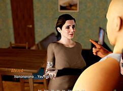 深夜传说3：黑发女郎给老邻居手淫