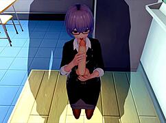 female teacher craves energy, riding hard in kinky 3d hentai action. squirting climax awaits!