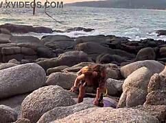 Wild Amazon Monika Fox Enjoys Anal And Double Penetration With Big Toys Showing Big Prolapse