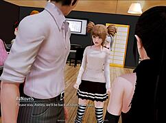 Harem Hotel 303: A visual novel game with PC gameplay