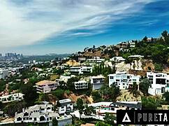 Kali Roses主妇卧室偷情，衣柜里差点被抓