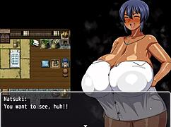 Tanned Girl Natsuki Hentai Game Ep 13 Massive Tits Cumshot