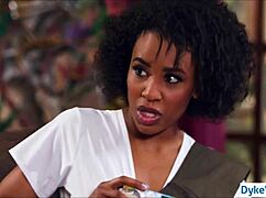 I’m so into black and white lesbians kissing, like, it’s totally hot roleplay stuff, ya know?