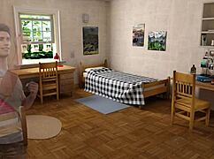 In the anime world, pleasure thieves 01 come to the university wearing curvy outfits for a big game.