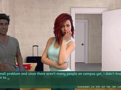 In the anime world, pleasure thieves 01 come to the university wearing curvy outfits for a big game.