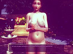 I’m obsessed with this 3D animation of pregnant big tits in HS2.