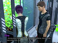 i meet a shy emo girl in space