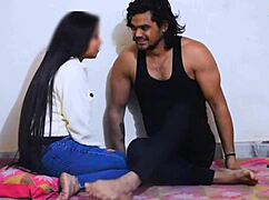 Chubby girlfriend gets fucked by her boyfriend's big cock