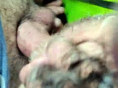 Rainy day in the car, swallowing cum outdoors with amateurs