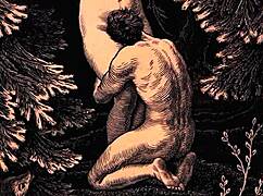 vintage erotic drawings with steamy retro vibes.