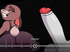 i'm playin beat banger the boss gameplay with furry bangin