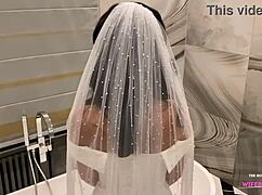 Wife Performs Risque Halloween Blowjob in Homemade Video.