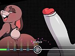 i'm playin beat banger the boss gameplay with furry bangin