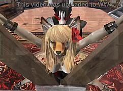 奇葩订单大奶兽娘毛茸茸兽交怪屌猛插