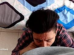 Intense Amateur Gay BLOWJOB In High Definition Spanish