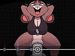 i'm playin beat banger the boss gameplay with furry bangin