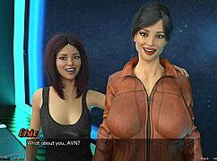 Hot Milf Has Nip Slip in Stranded Space Adventure