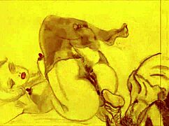 VINTAGE EROTIC DRAWINGS from retro comics and anime