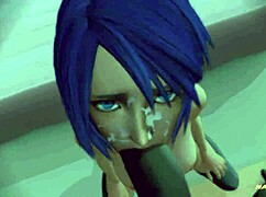 exploring the world of kingdom hearts in this animated adventure