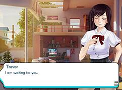 want to see stephanie's big tits in this cute game?