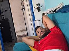 Feeling intense emotions while giving the ass and smelling the underwear.