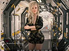 Crying Petite Blonde in 3D Cartoon Seeks Connection