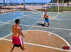 I gave it up to the young Carioca guys in wild POV action