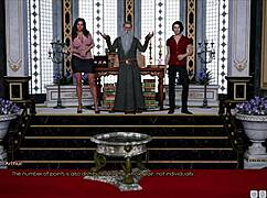 Visual novel with adult content: Lust Academy 204
