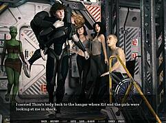 Crying Petite Blonde in 3D Cartoon Seeks Connection