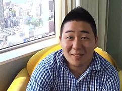 Chubby Japanese boy gets fucked in 1-ton orgy