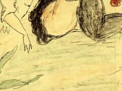 看看这复古色情卡通艺术收藏！😍