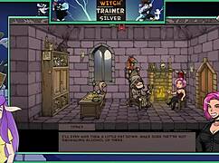 Witch Trainer Silver Part 19 With Big Tits Cartoon Hentai Brunette Anime Sexy Game