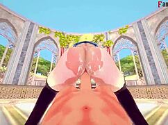 我超爱看Lucy Heartfilia，这金发辣妹在Fairy Tail里狂干，纯幻想爽爆！