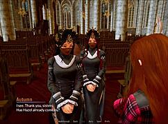 Explore the intriguing scenarios in Harem Hotel 363