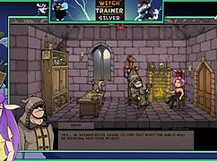 Witch Trainer Silver Part 19 With Big Tits Cartoon Hentai Brunette Anime Sexy Game