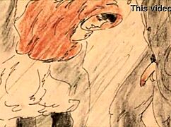 Check out this vintage erotic cartoon art collection! 😍