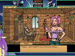 Witch Trainer Silver Part 19 With Big Tits Cartoon Hentai Brunette Anime Sexy Game