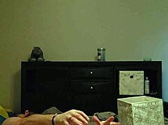 Scottybear's hot anal scene ends up in a solo orgasm with a Fleshlight