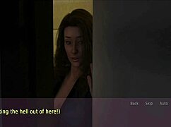 my wife and stepmother playing a game