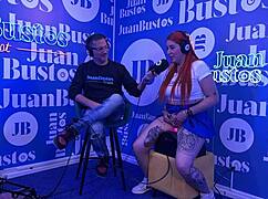 andrea pardo cums five times on sex machine, pure ecstasy!