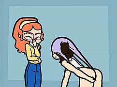 “这些动画妹子在疯狂拽内裤视频里咋回事？”