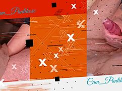 嘿，用湿透的连裤袜撸他鸡巴直到射得猛烈