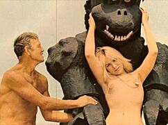 Vintage taboo scenes with a classic pussy and pooch storyline, cool stuff!