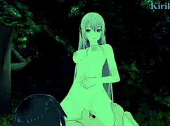 Miku and Luka's steamy nightcord adventure in 3D hentai