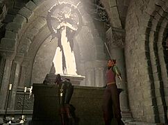 I love how this busty elf overpowers a man and claims his huge cock in 3D animation.