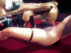 Sissy femboy gets a hot mizu blowjob and creampie
