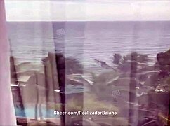 Brazilian Bull Humiliates Cuckold While Wife Takes Creampie from Stud